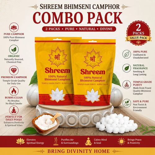 Shreem Organics Bhimseni Kapoor Combo Pack of 2 (100 gram each ) (200 g)